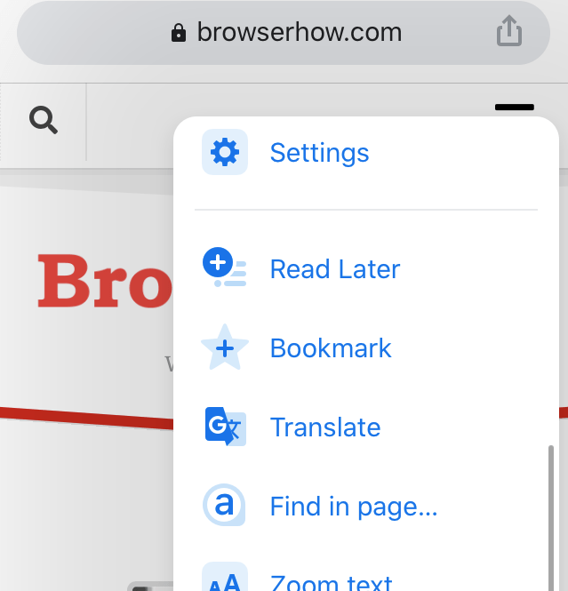 Add-to-Bookmark-Command-option-in-Chrome-iOS