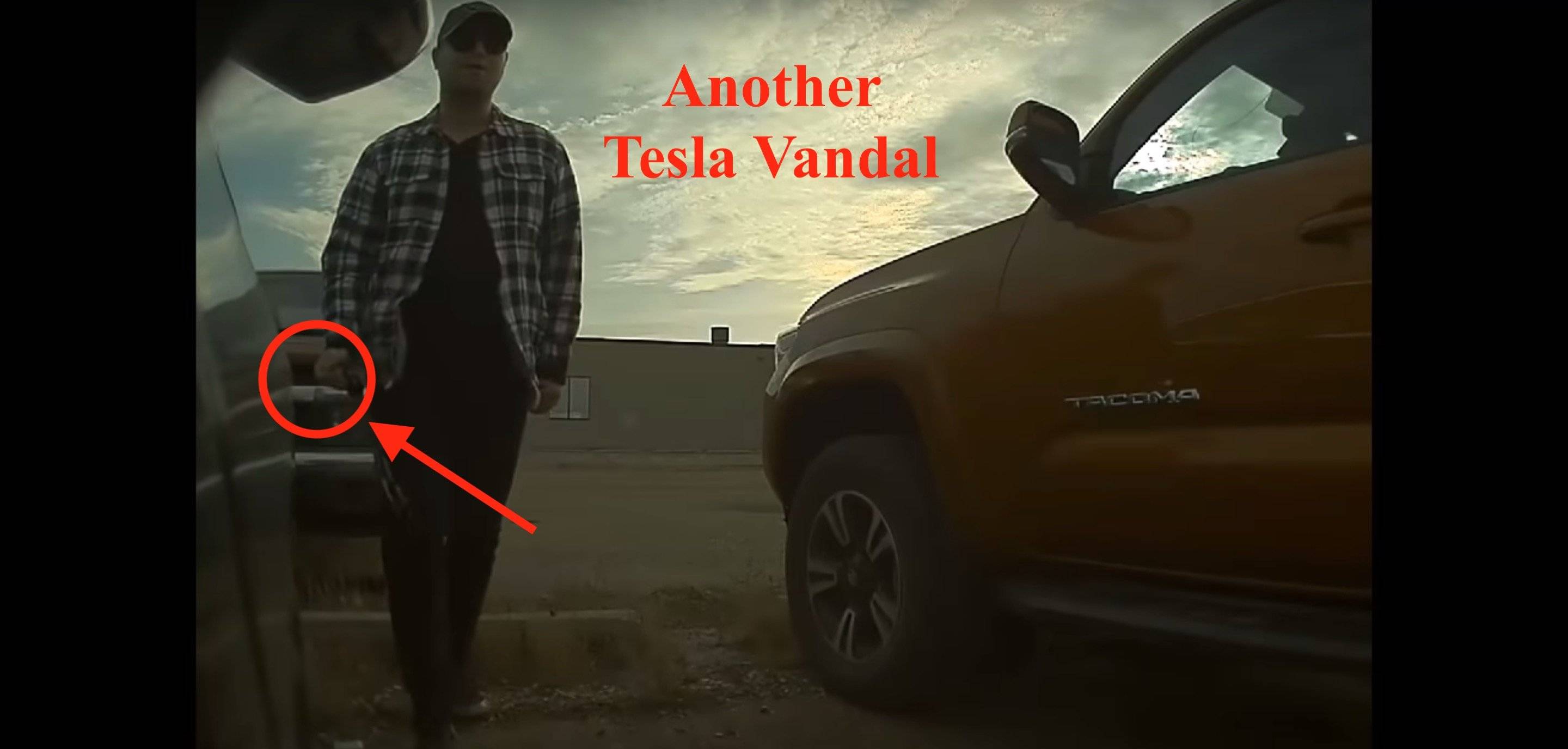 Another-Tesla-vandal