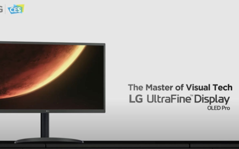 LG推出4K UltraFine OLED Pro显示器