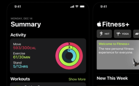 如何在iPhone 12上观看Fitness +
