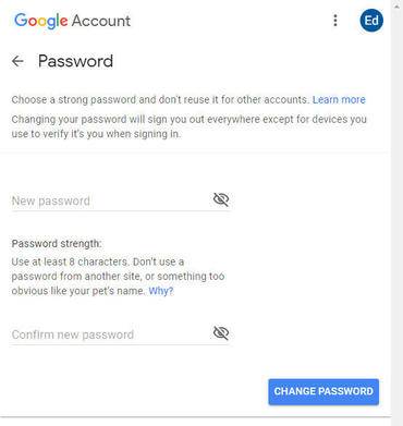 new-google-password