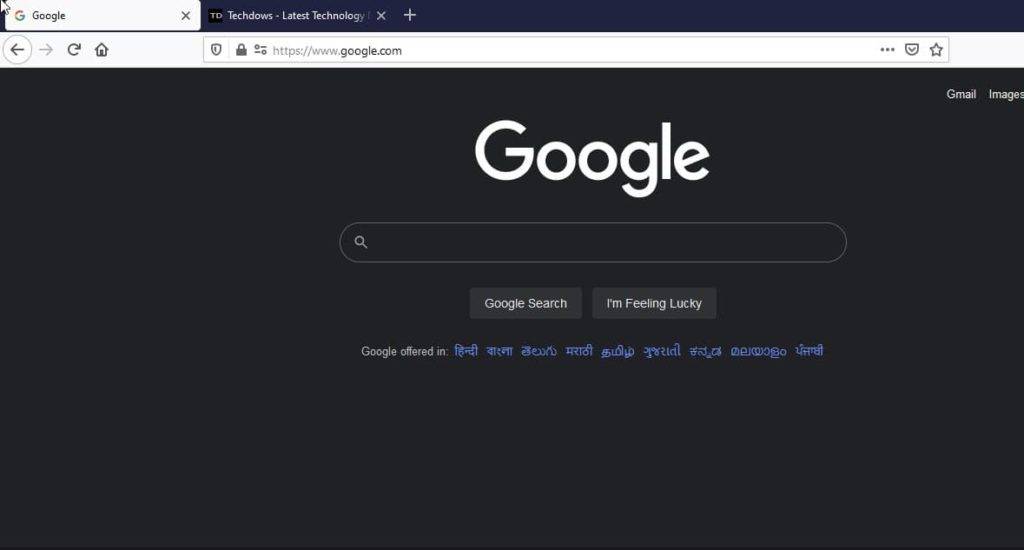 如何为google搜索启用深色主题 云东方