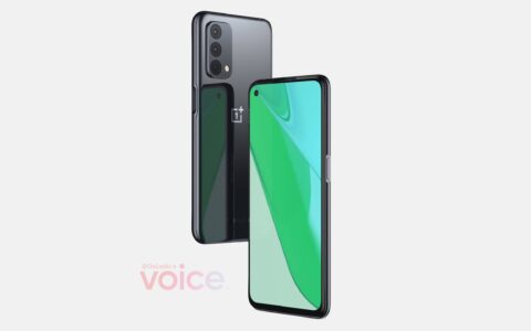 即将发布的OnePlus Nord N1可能在网上泄漏的渲染图