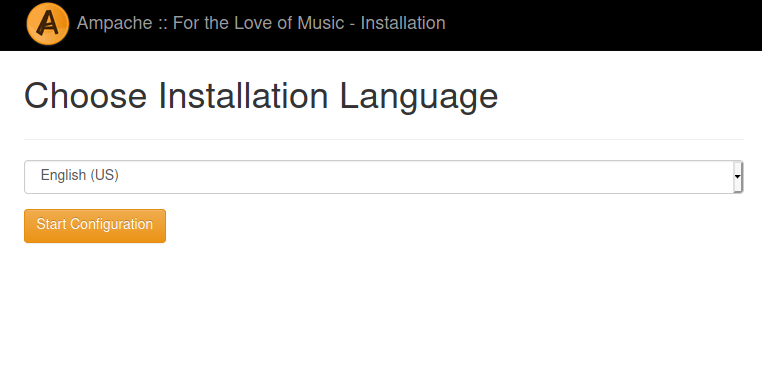 ampache-installation