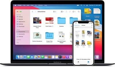 macos-big-sur-ios-14-iphone-12-pro-macbook-air-icloud-drive-desktop-documents-hero