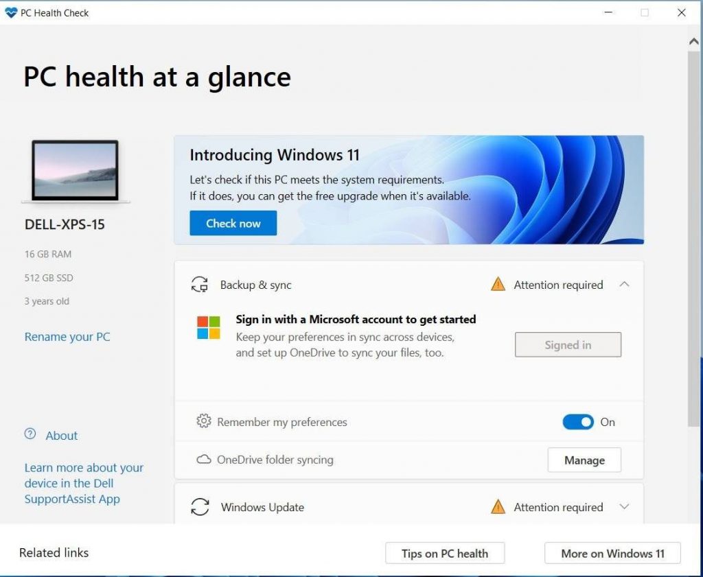 disk health check windows 11