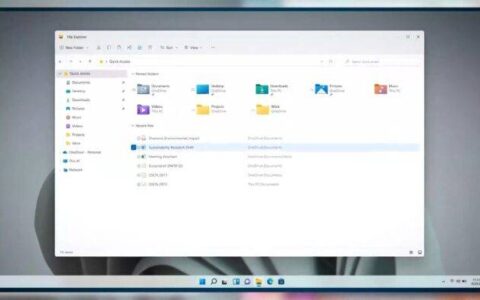 微软用重新设计的标题挑逗了适用于 Windows 11 的新文件资源管理器