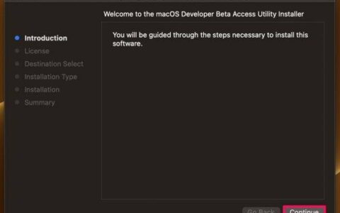 如何安装 macOS Monterey Developer Beta