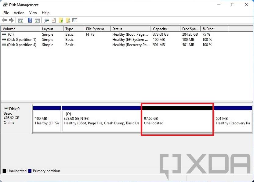 Disk-management-with-unallocated-space-1