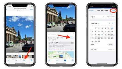 change-time-date-photos-ios-15