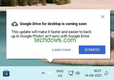 Google-Drive-for-desktop-is-coming-soon-notification-1