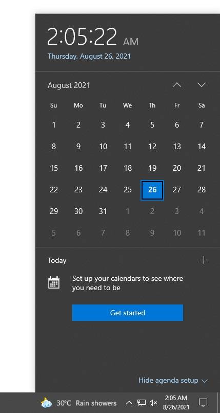 Windows-10-calendar-flyout