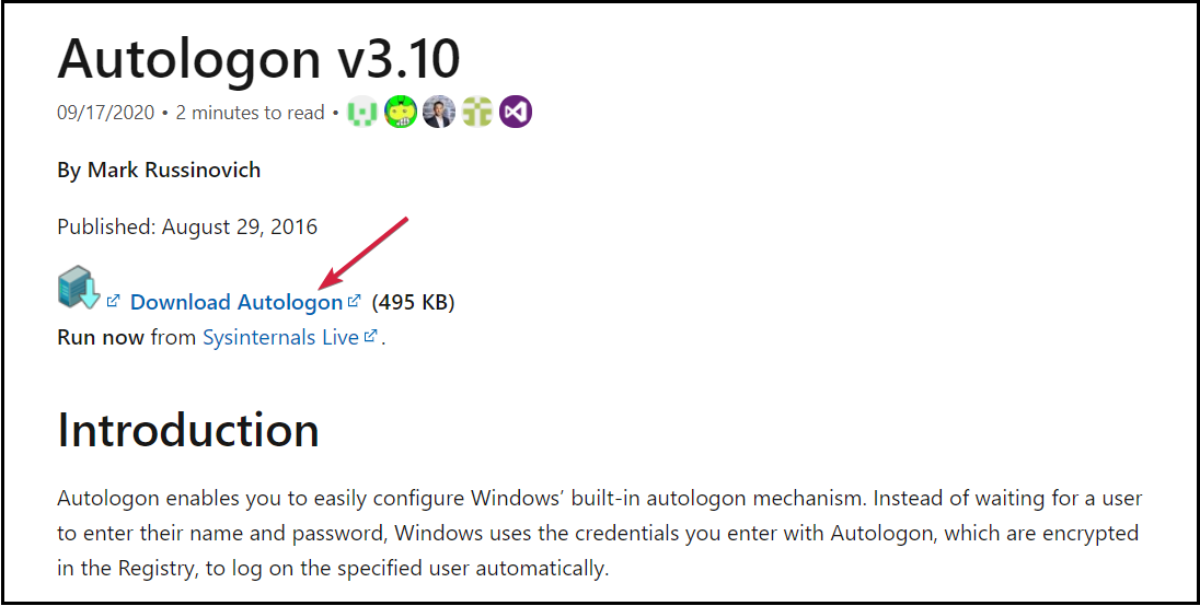 Download-autologon