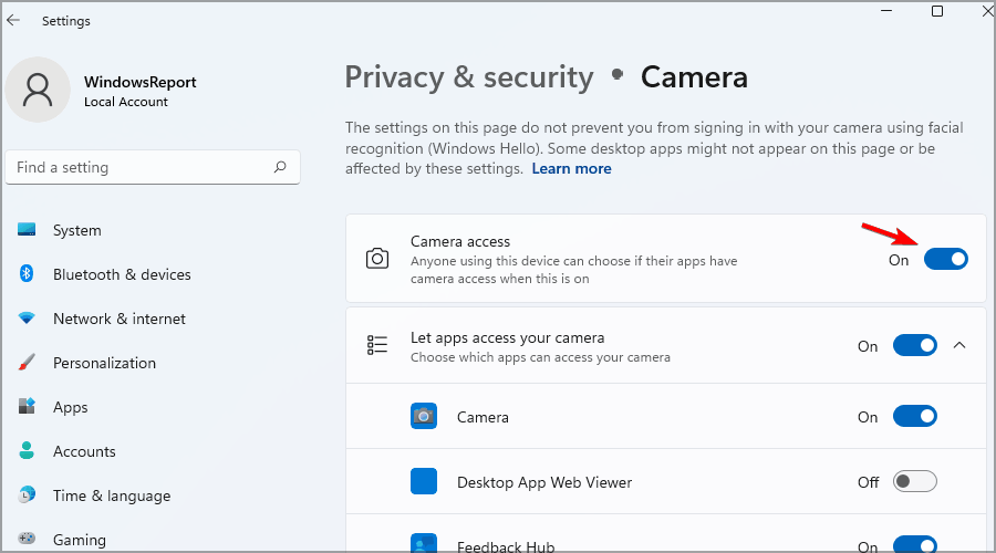 camera-access-enable