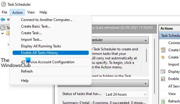 enable-task-history-Task-Scheduler