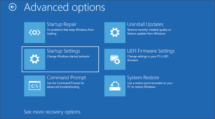 startup-settings-choose