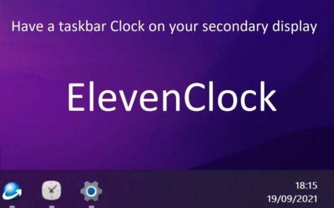 free for apple instal ElevenClock 4.3.0