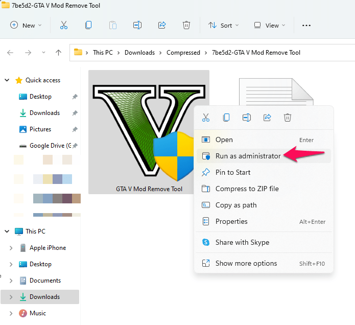 2-Run-GTA-Mod-Uninstaller-as-admin
