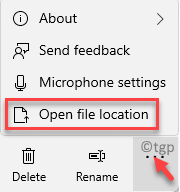 Voice-recorder-app-bottom-right-three-dots-Open-file-location