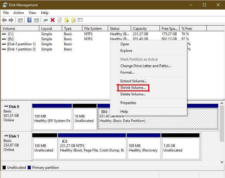 Windows-11-disk-managment-shrink-volume