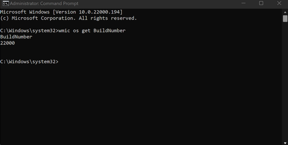 build-number-on-command-prompt