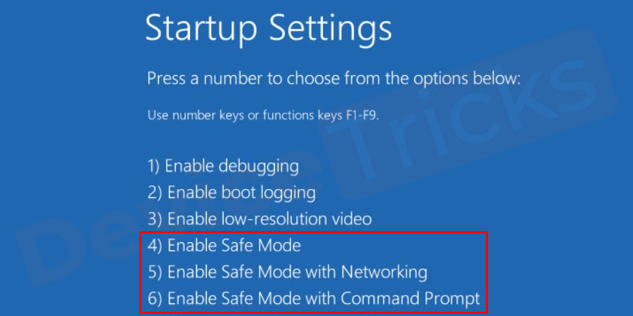 Enable-Safe-Mode-F5-Keys