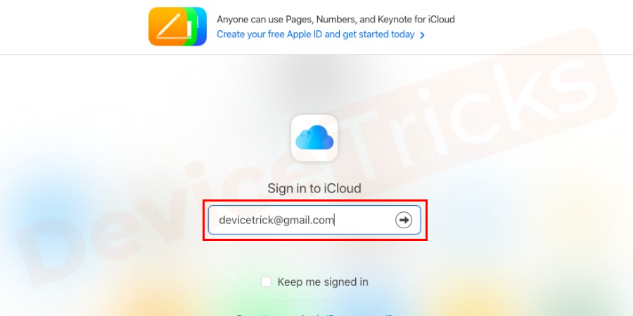 Go-to-the-official-website-of-iCloud-Enter-your-Apple-id-and-password-1