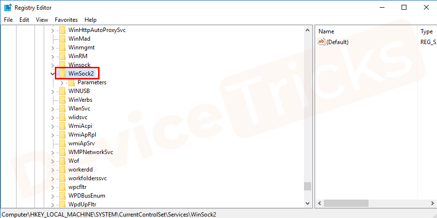 HKEY_LOCAL_MACHINE-System-CurrentControlSet-Services-Winsock2