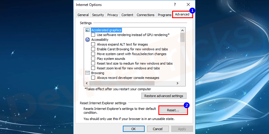 Internet-Explorer-Advanced-Reset