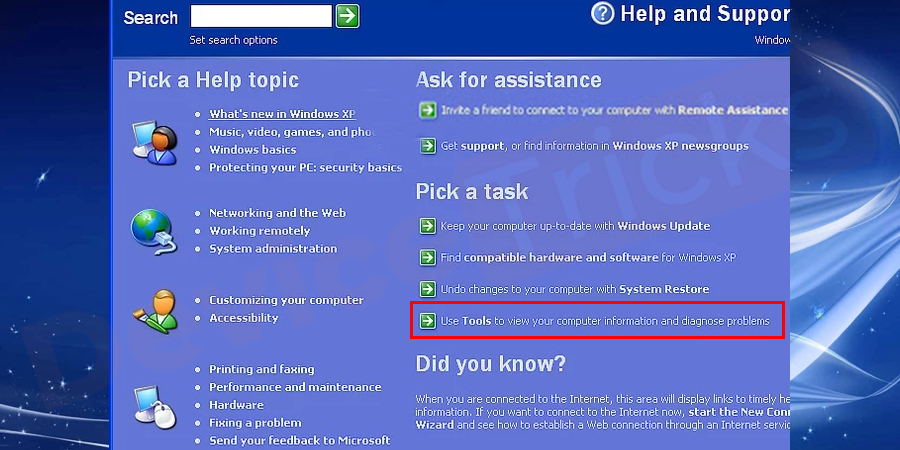 Pick-a-Task-and-select-Use-Tools-to-view-your-computer-information-and-diagnose-problems-1