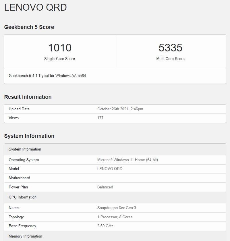 Snapdragon-8cx-Gen-3-benchmark