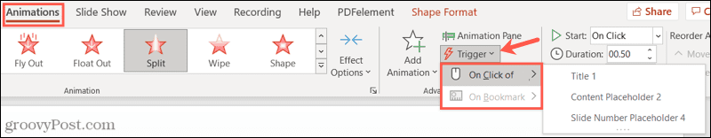 Triggers-PowerPointAnimations