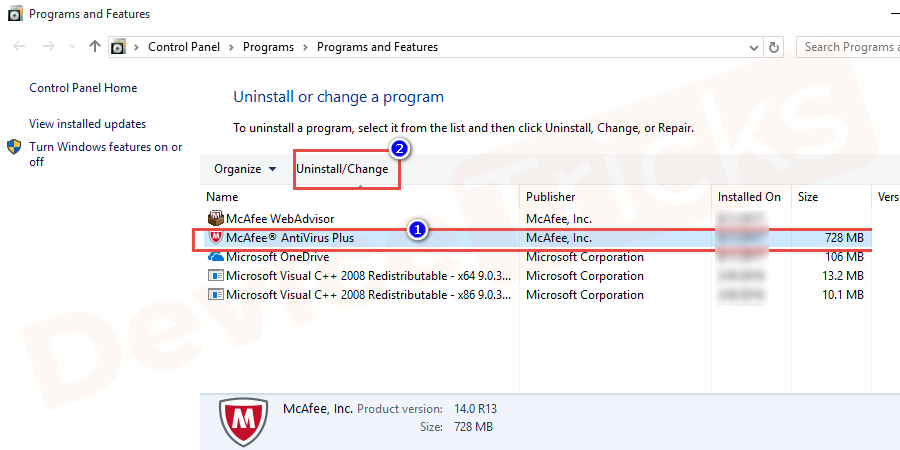 Uninstall-McAfee-programs