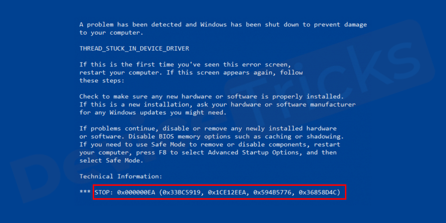 What-does-Blue-Screen-of-Death-0x000000EA-THREAD-STUCK-IN-DEVICE-DRIVER-mean-1