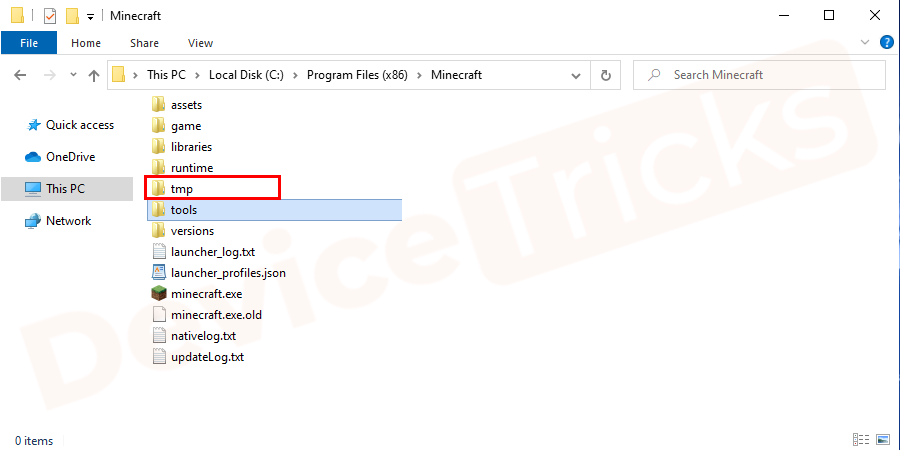 open-C-Program-Files-x86-Minecraft-tmp