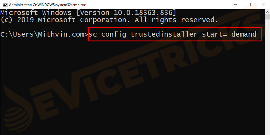 DEVICE-TRICKS-sc-config-trustedinstaller-start-demand