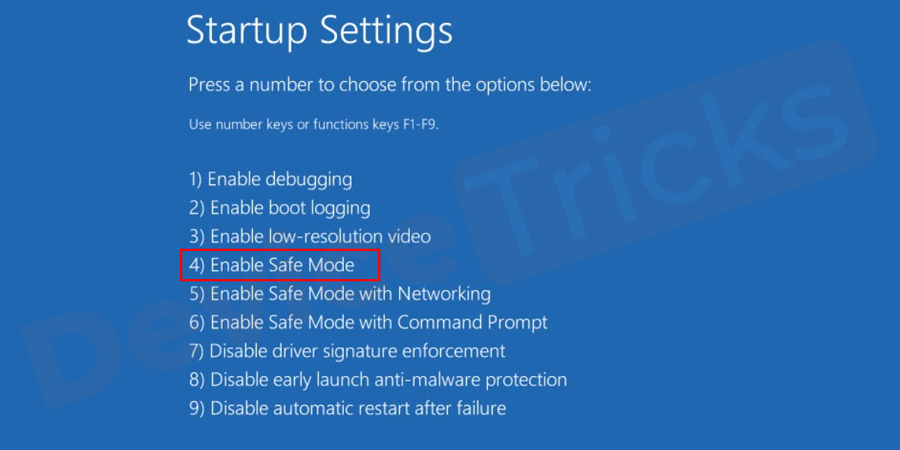 Enable-Safe-Mode-by-Pressing-4-1