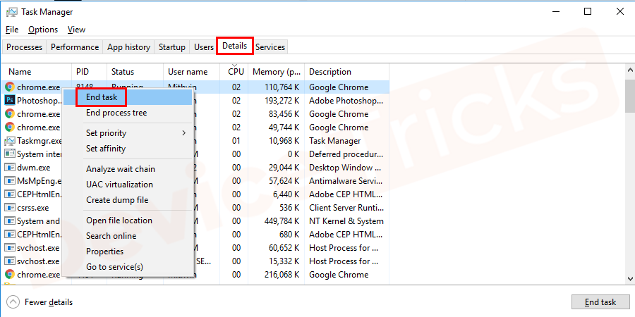 Find-out-which-service-is-mainly-using-the-high-CPU.-Perform-a-search-and-sequentially-stop-the-service