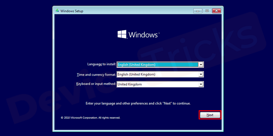 Insert-Windows-Recovery-Disk-and-Select-preferred-language-and-click-on-Next-1