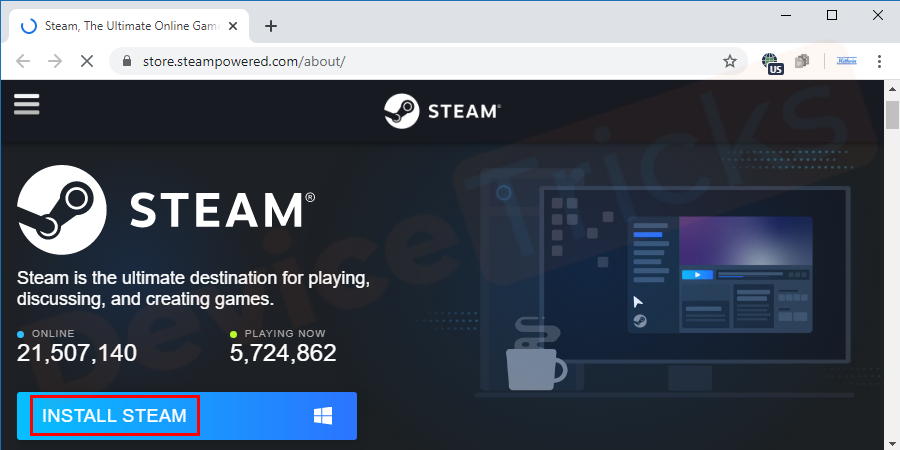 Install-latest-version-of-Steam