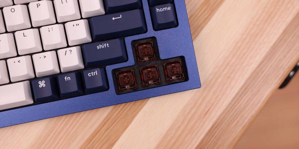 Keychron-Q1-swapped-in-Gateron-Brown