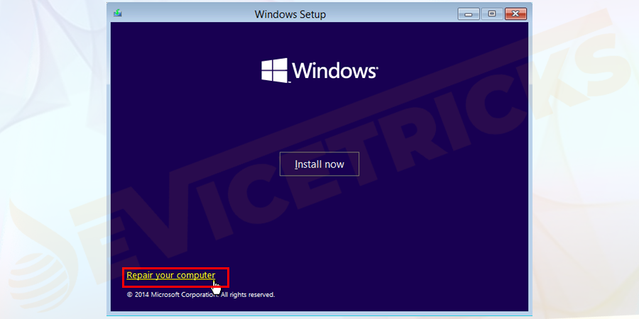 Now-click-on-the-link-Repair-your-Computer