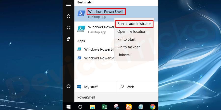 PowerShell-Run-as-Administrator