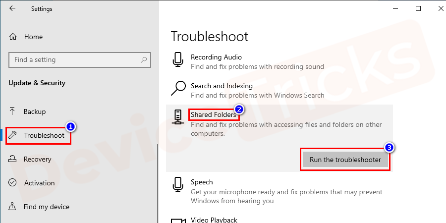 Shared-Folder-Run-the-Troubleshooter