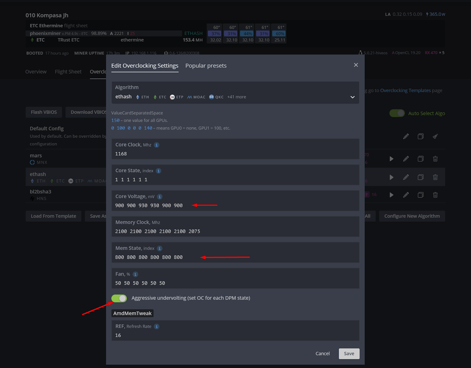 Hive os сколько нужно оперативной памяти