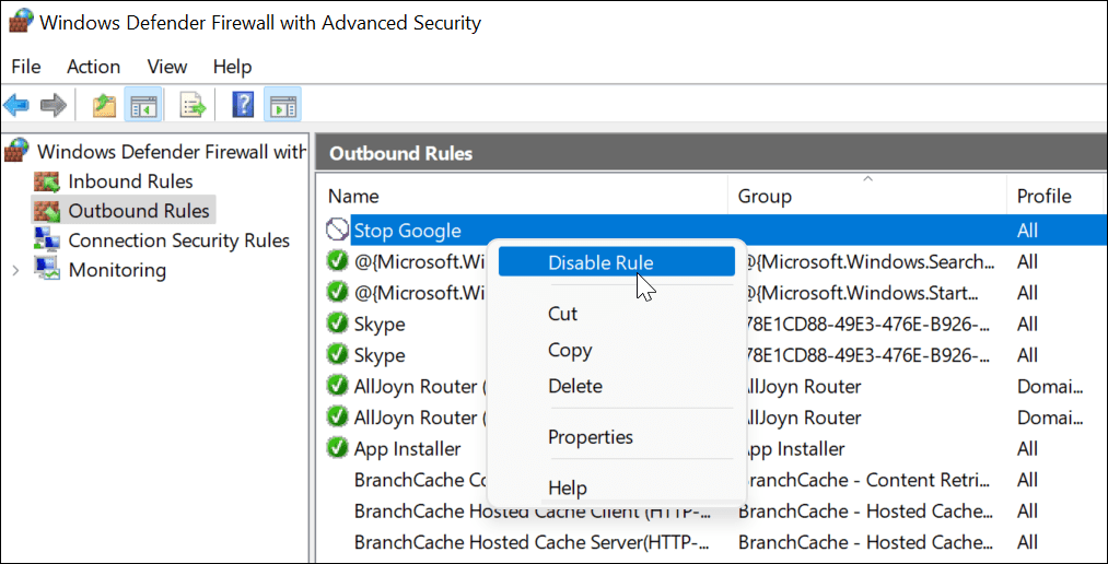 10-Disable-Outbound-Rule-Windows-Defender-Firewall