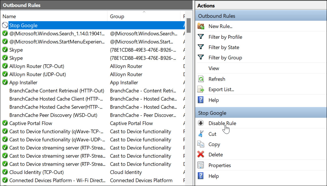 11-disable-rule-from-actions-pane