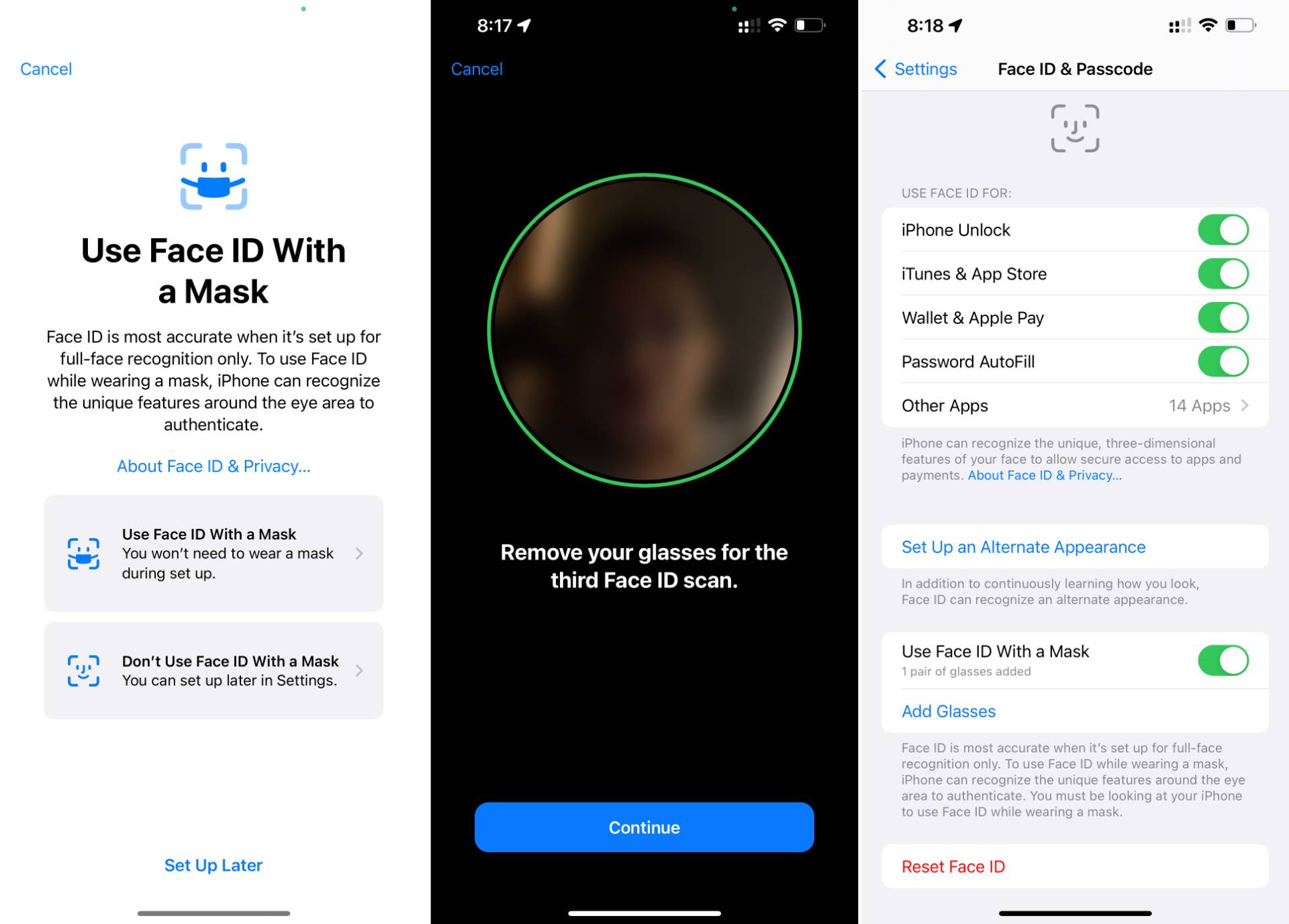 iOS-15.4-Beta-1-Face-ID