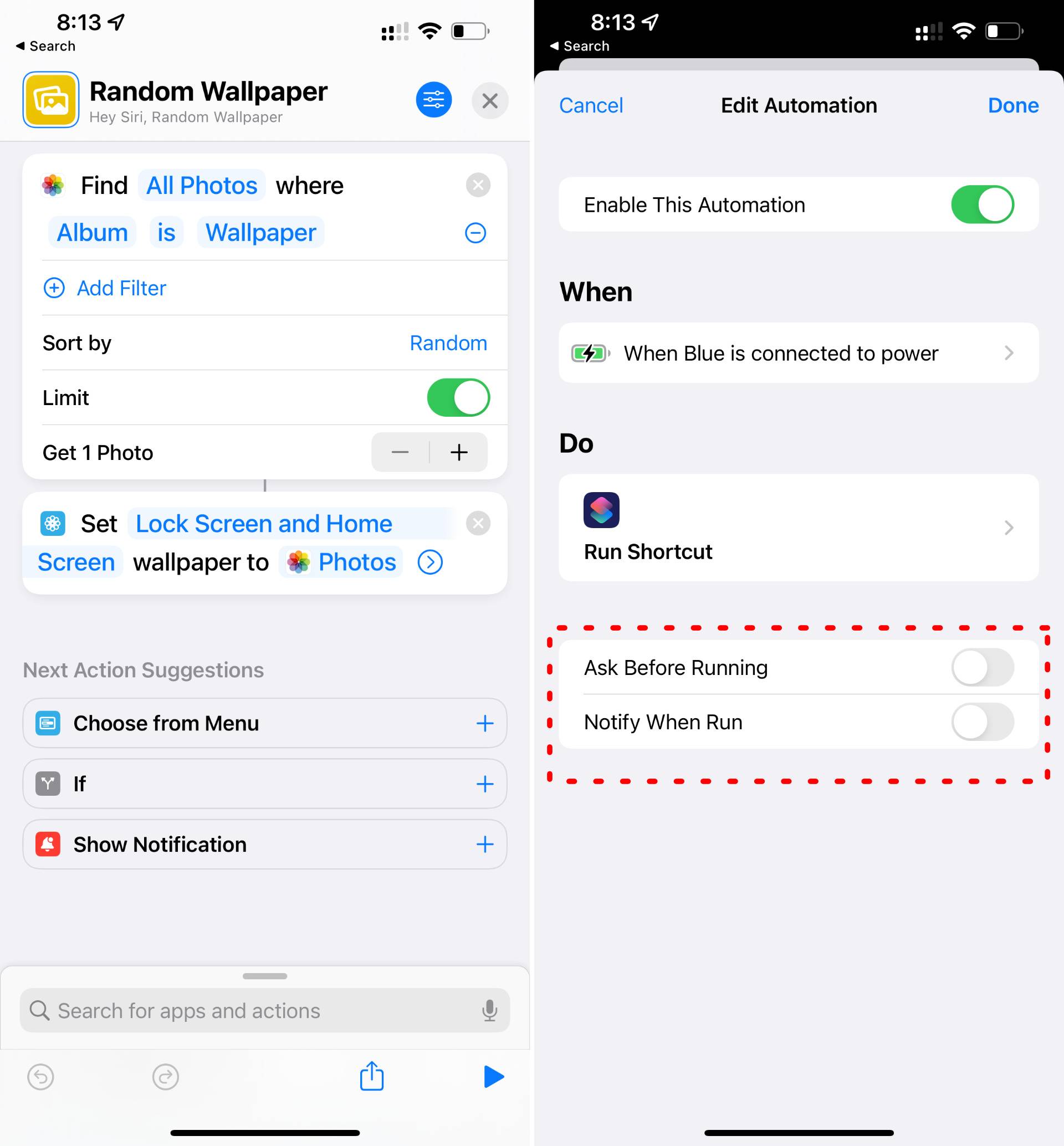 iOS-15.4-Beta-1-Shortcuts-disable-notifications