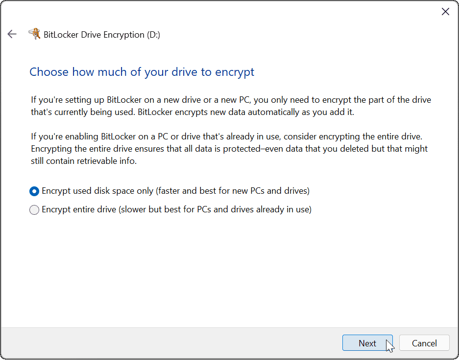 8-encrypt-use-disk-space-only